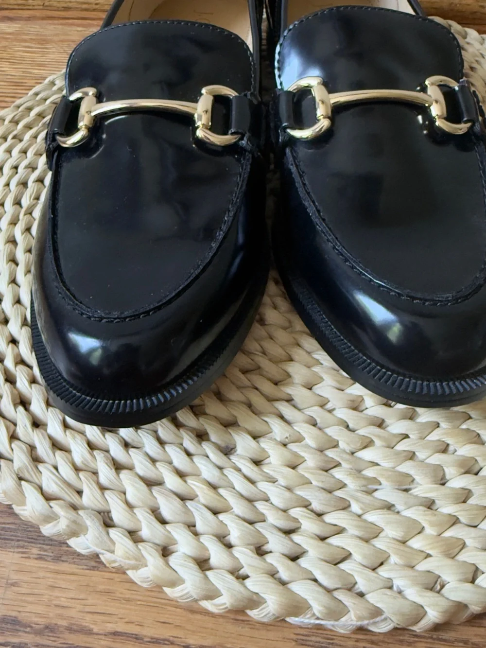 J.Crew Classic loafers Nappa Black Size 8  New